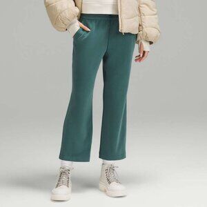 Lululemon Women's Softstreme High-Rise Straight-Leg Cropped Pant - Storm Teal